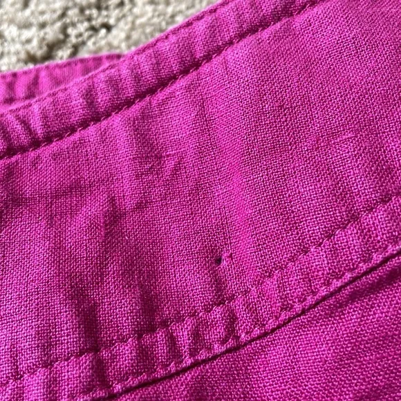 Athleta Aline daydream 100% linen drawstring mini skirt - Picture 7 of 10